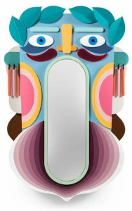 altreforme Вешалка с зеркалом Mata & grifo