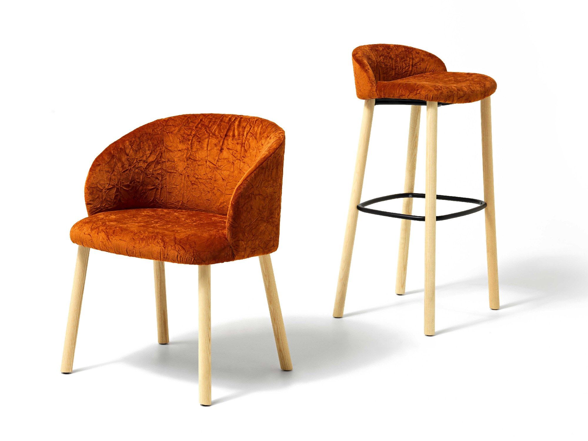 Барный стул с подставкой для ног Diemme Loft Community ARCH-00066106 - Вид №2