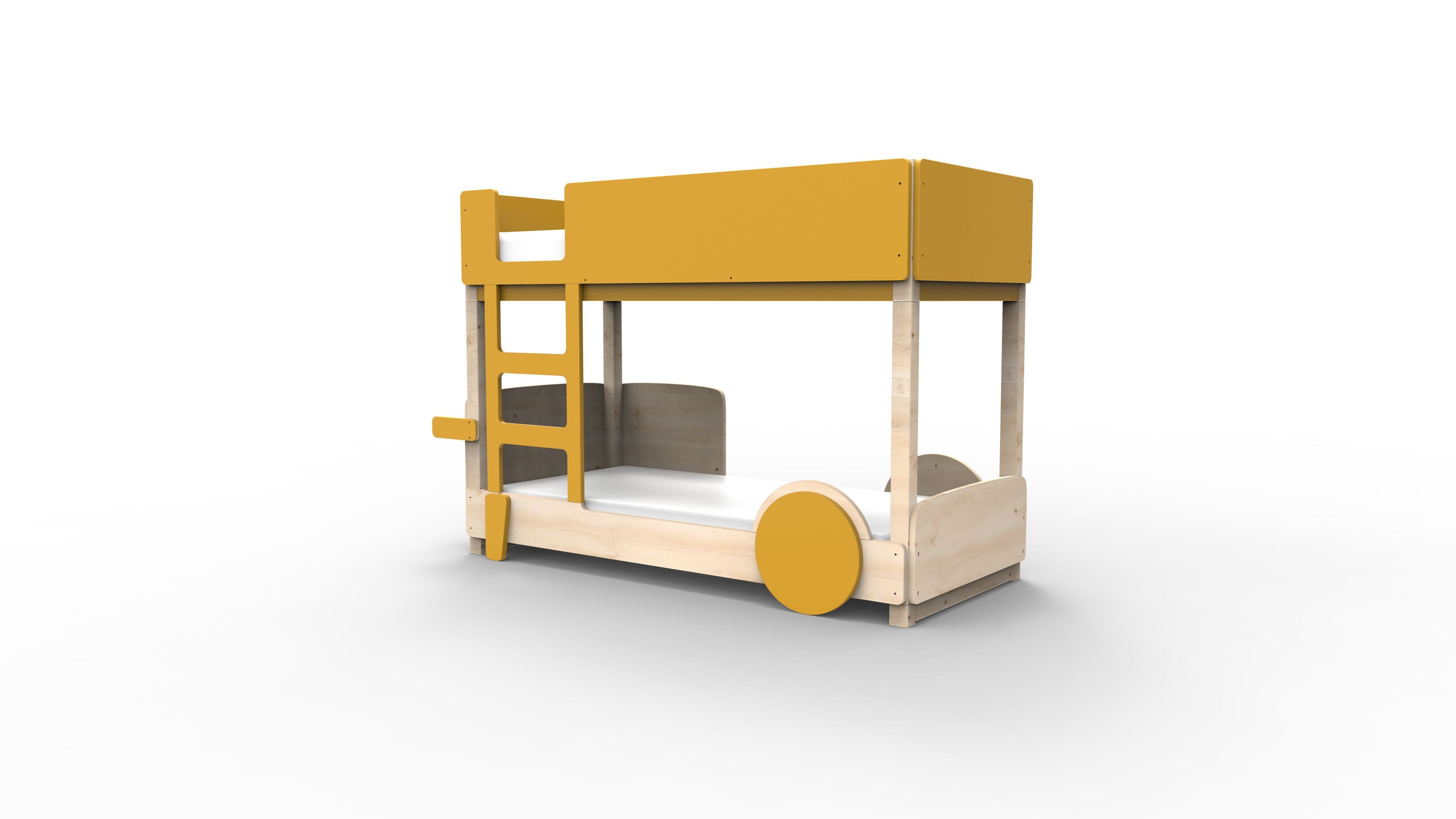 Деревянная двухъярусная кровать Mathy by Bols ARCH-00015757 - Вид №8