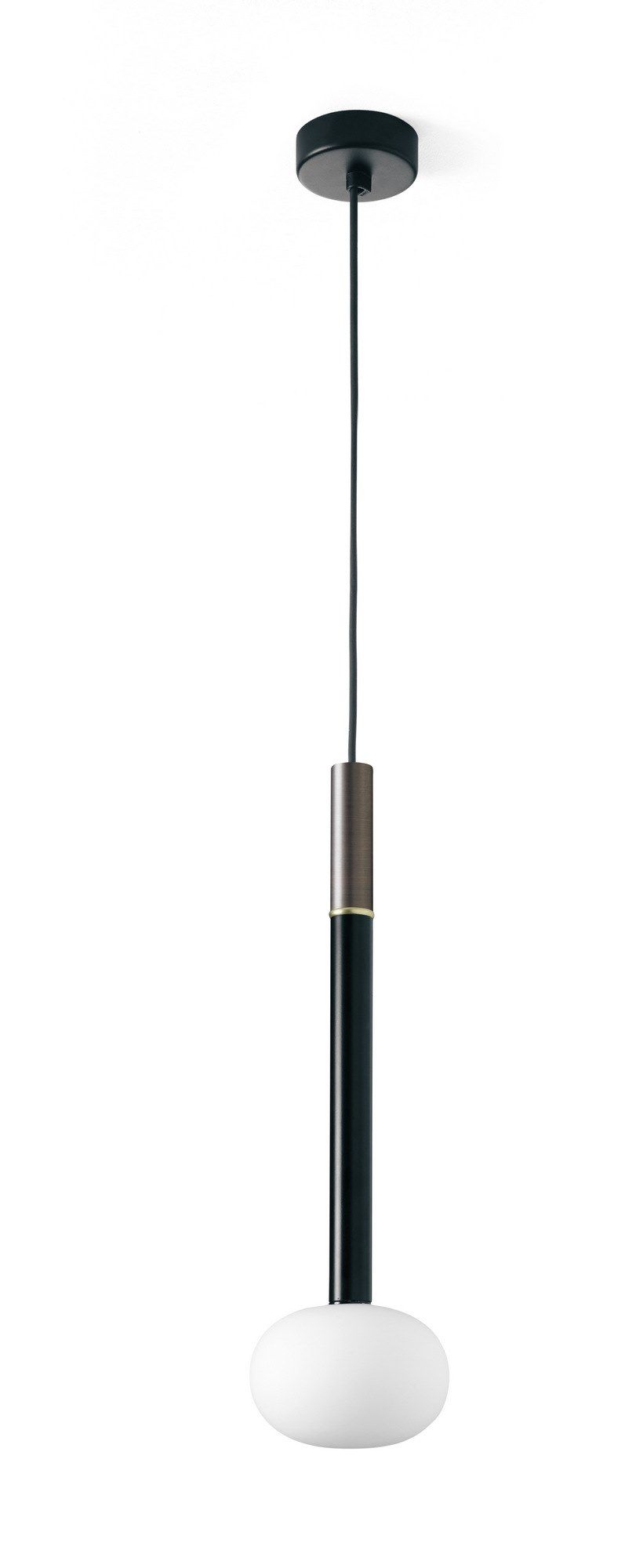 Подвесной светильник из металла и опалового стекла Miloox Mose ARCH-00084480 - Вид №4