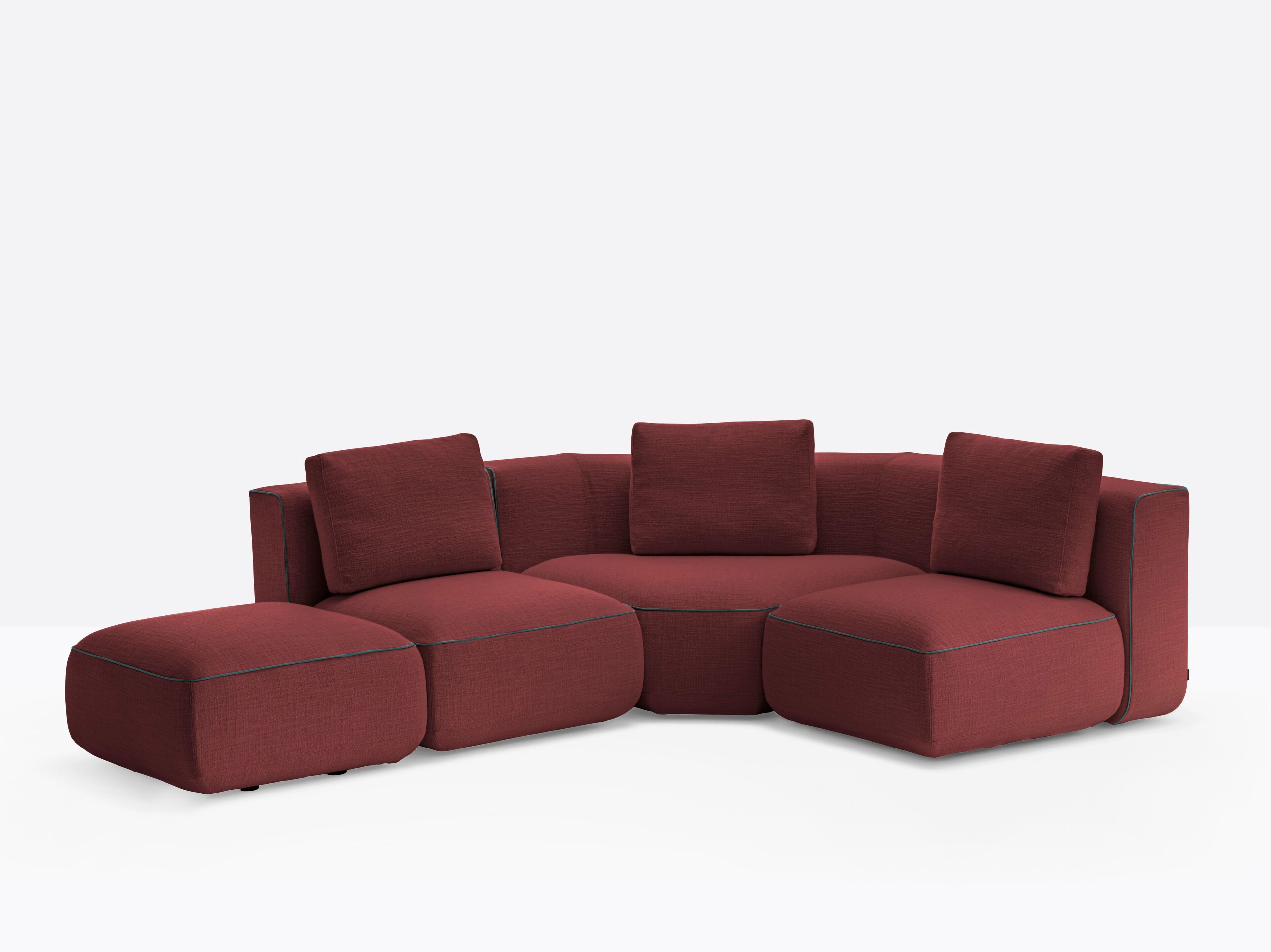 Пуф / подставка для ног из пенополиуретана Pedrali Jeff ARCH-00094844 - Вид №2