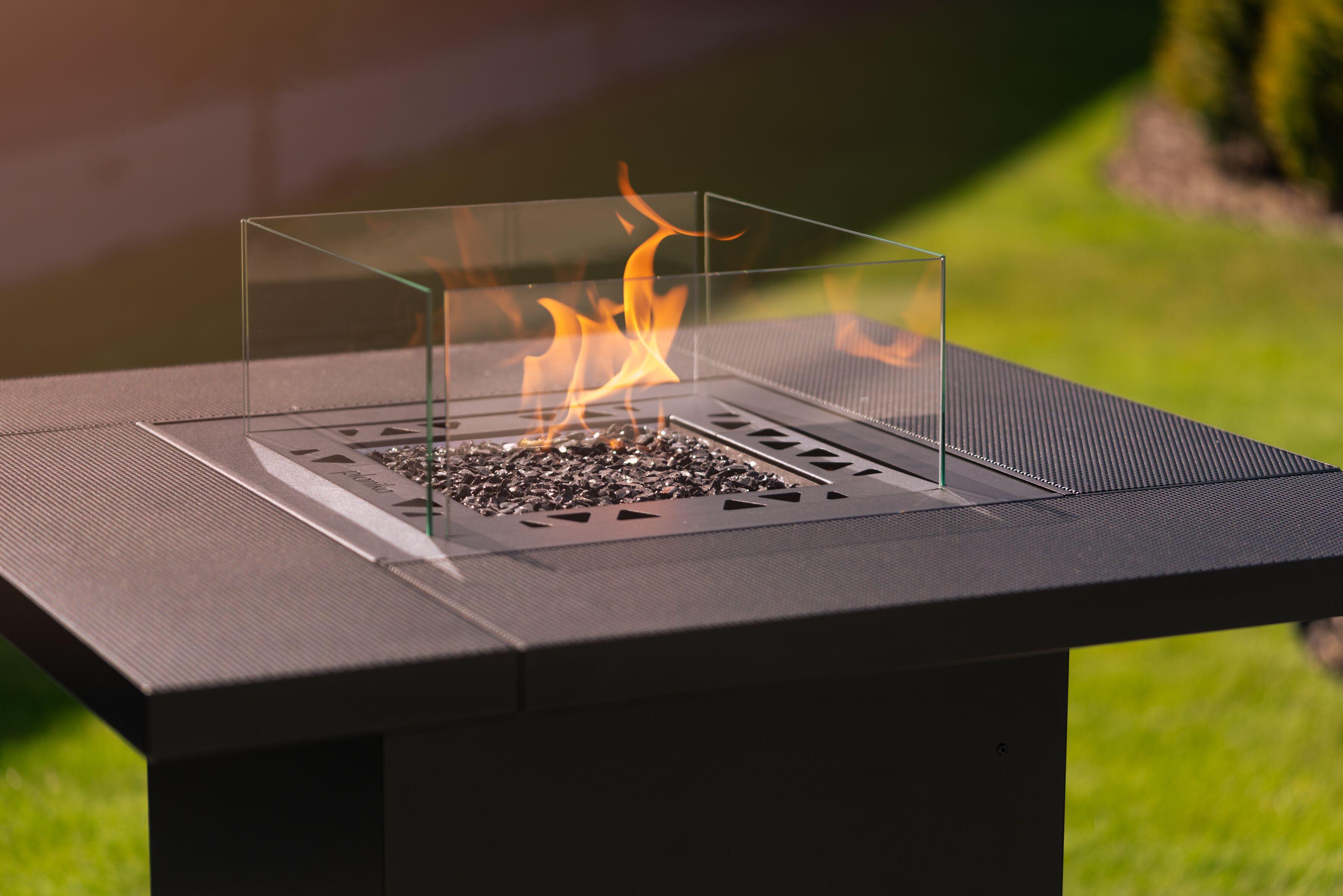 Открытый газовый камин Planika SQUARE TABLE HIGH ARCH-00098062 - Вид №7