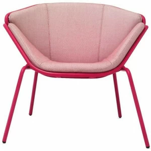 TrabA' Кресло из ткани с подлокотниками Skin 0081-met