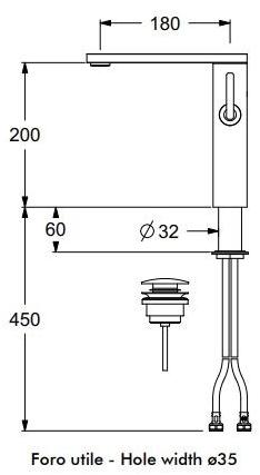 GUGLIELMI Смеситель для умывальника, однорычажный Gzero sun-id-1378609 - Вид №43
