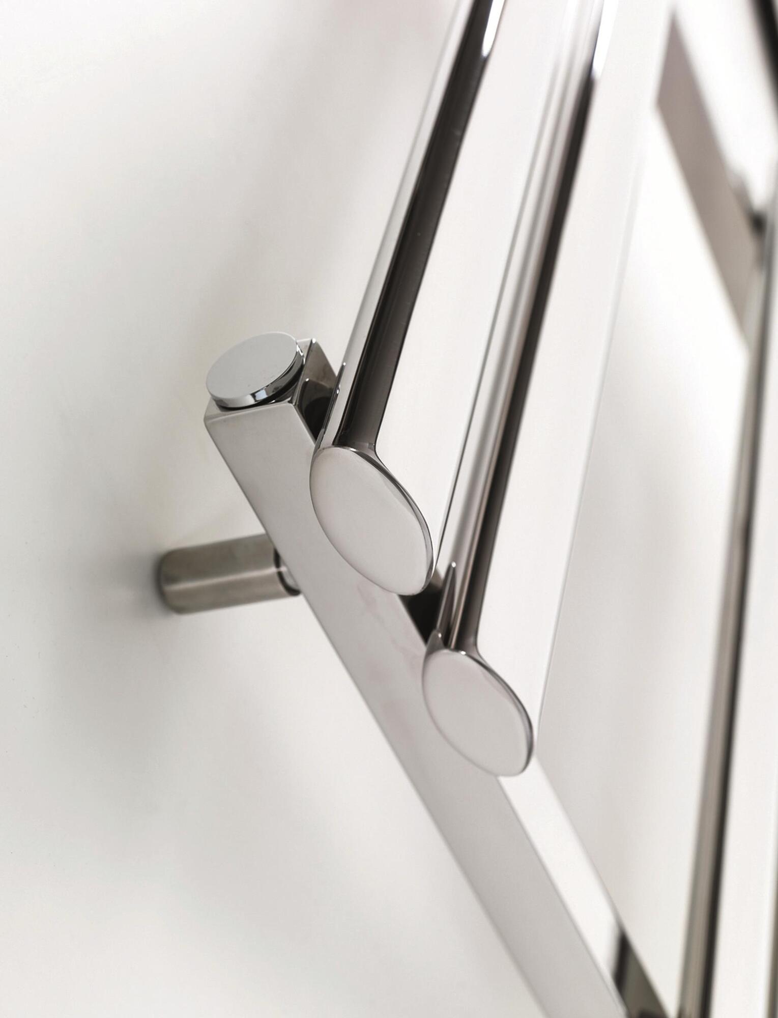 Полотенцесушитель Hammam URANUS Stainless steel  комбинированный; электрический или водяной Сталь  - Вид №59