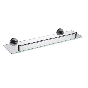 GFmark - Полка стеклянная, ГРАФИТ, код: 78006