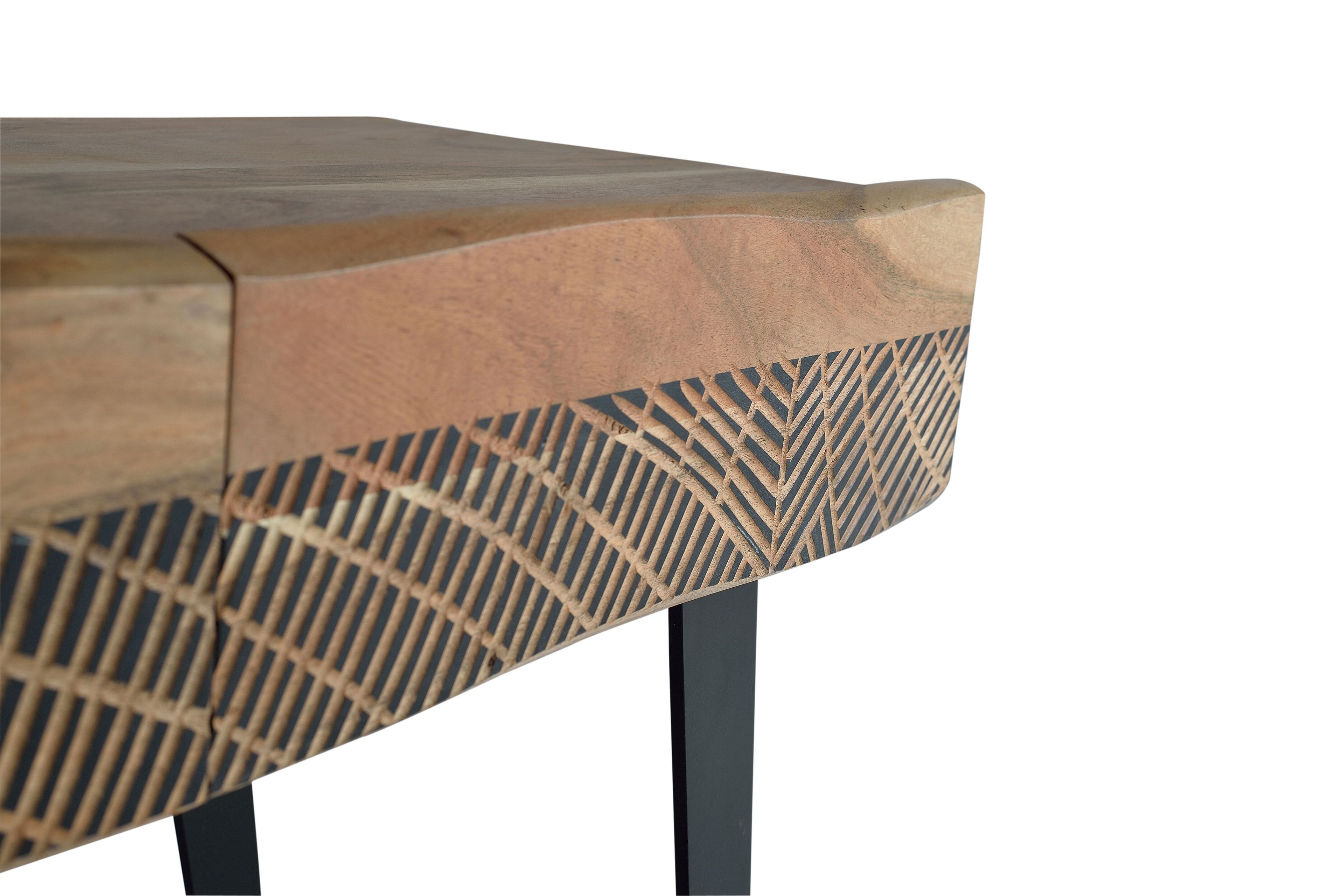 Прямоугольная консоль из акации с ящиками Giner y Colomer Yakarta ARCH-00085356 - Вид №3