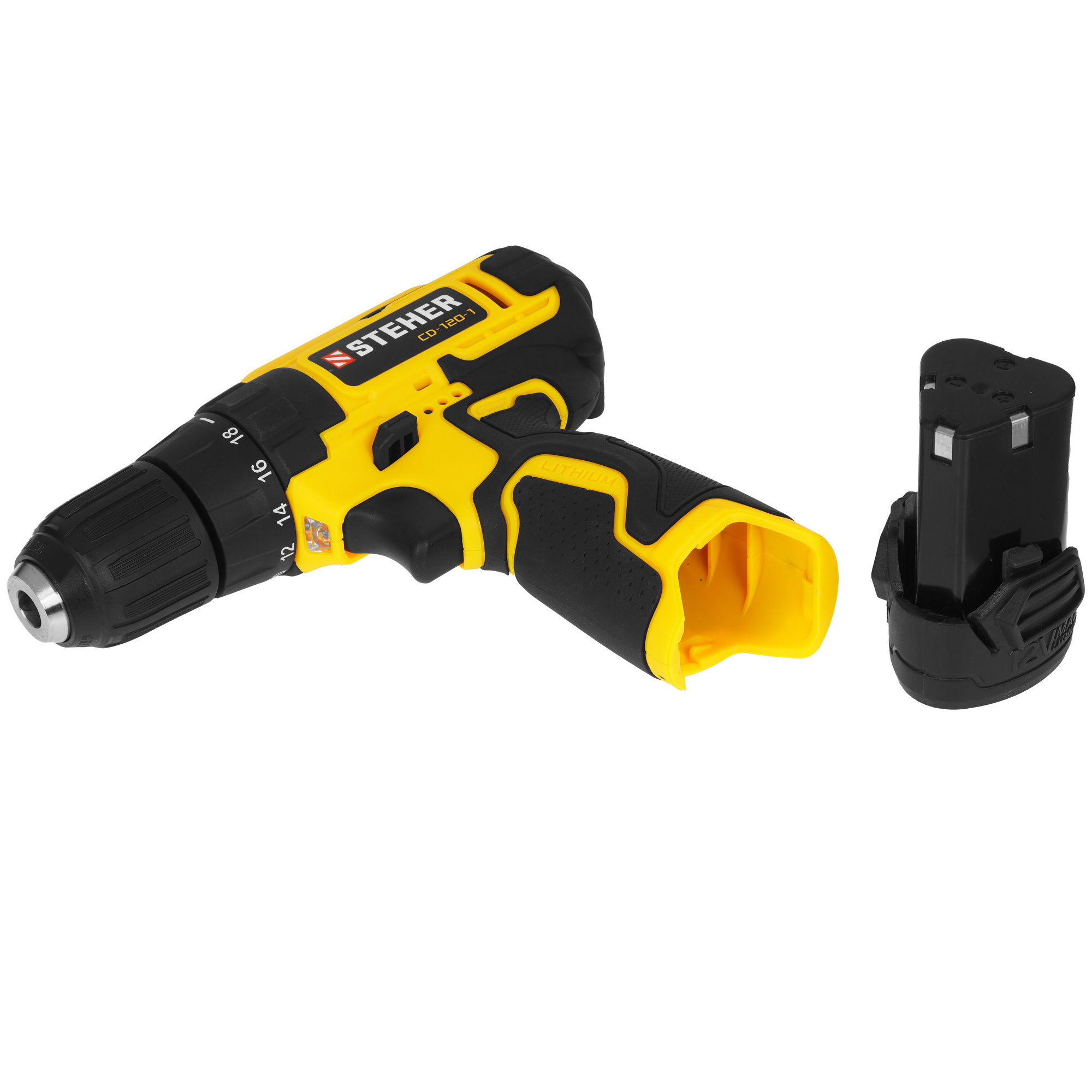 Дрель-шуруповерт STEHER CD-120-1 5451681 STDN-0061995 - Вид №4