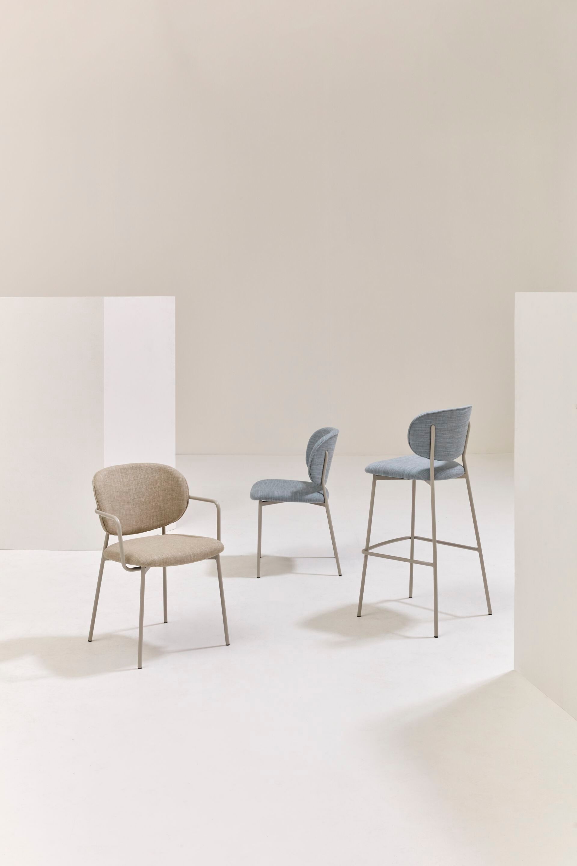 Стальной мягкий стул Billiani Wround ARCH-00112194 - Вид №3