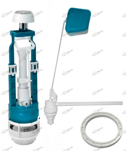 Арматура Инкоэр кнопка хром. 24-40 бок.подв. (СБкпм-БпрН-А-КК) (2-2-2-5) СБкпм-БпрН-А-КК/СБкпм-Бпр-Н-А-КК Р 14135