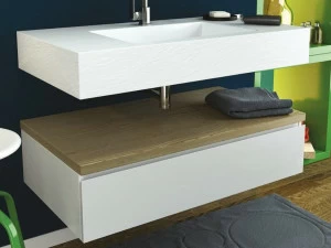 Подвесная раковина настенная овальная Relax Design Slim белая