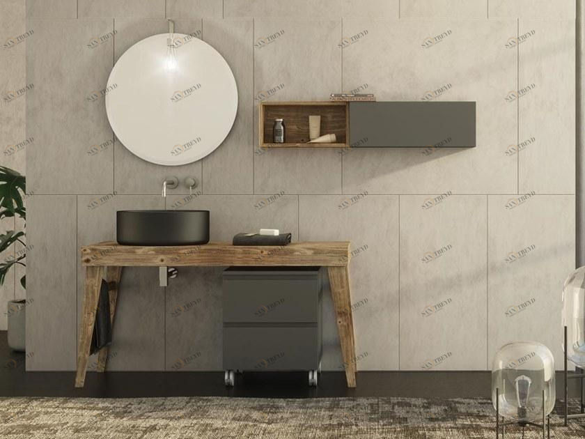 LEGNOBAGNO Тумба под умывальник из ели с вешалкой для полотенец Freedom lineare sun-id-1483135