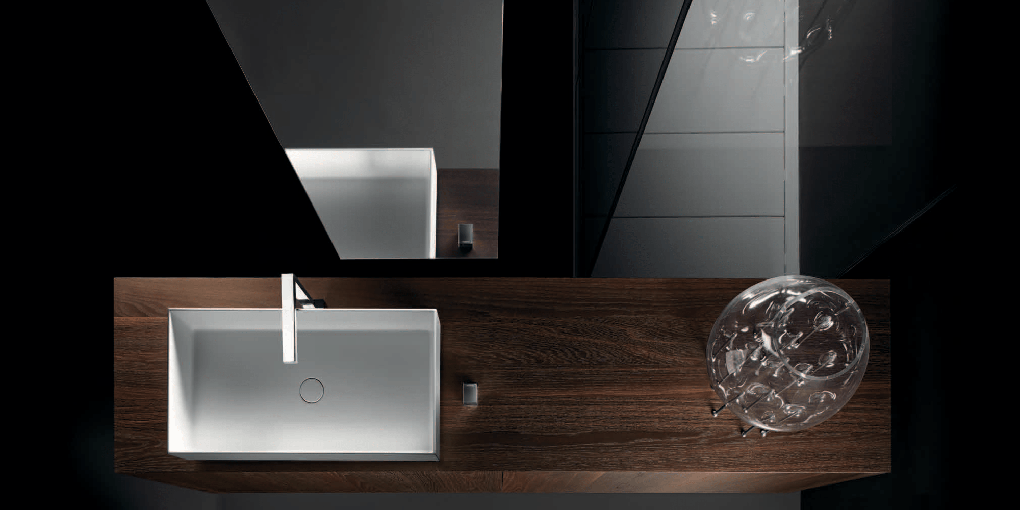 Комбинация ванной комнаты P104 в отделке Step 63 Milltek/Rovere Termocotto MILLDUE PURO PURO104 - Вид №6