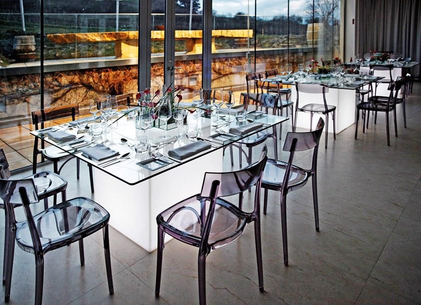 SLIDE Квадратный световой стол из полиэтилена sun-id-1386359 - Вид №3