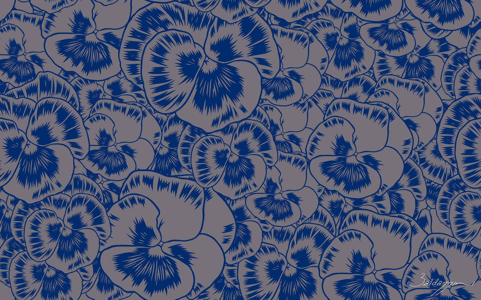 Цветочные узоры нетканые обои Tecnografica коллекции произведений искусства ARCH-00131272 - Вид №9