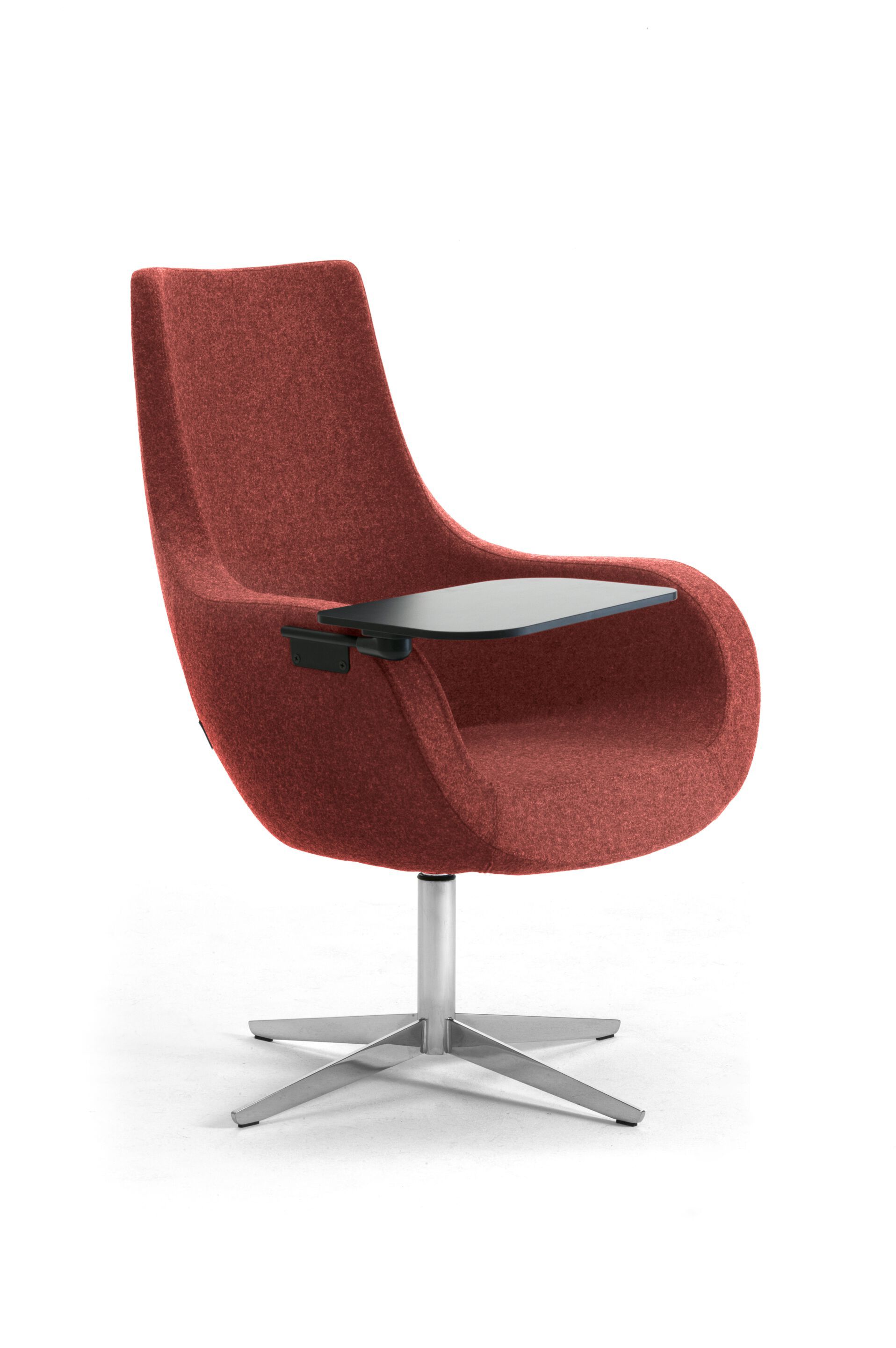 Шерстяное вращающееся кресло с откидным верхом Leyform Victoria ARCH-00011031 - Вид №4