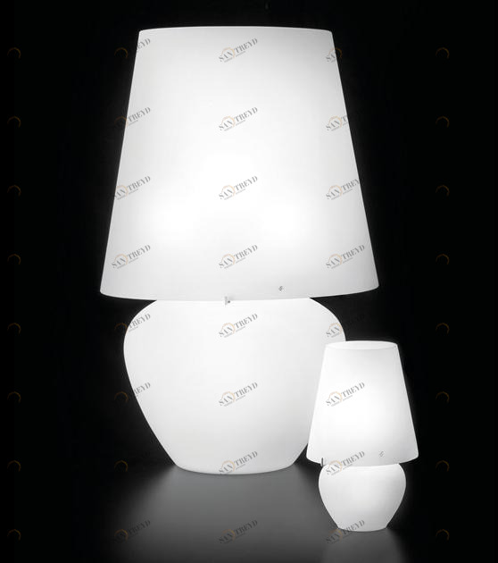 Vetreria Vistosi Настольная лампа из сатинированного стекла Naxos sun-id-1470411