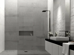 Aparici Белая плитка для стен с эффектом бетона Build