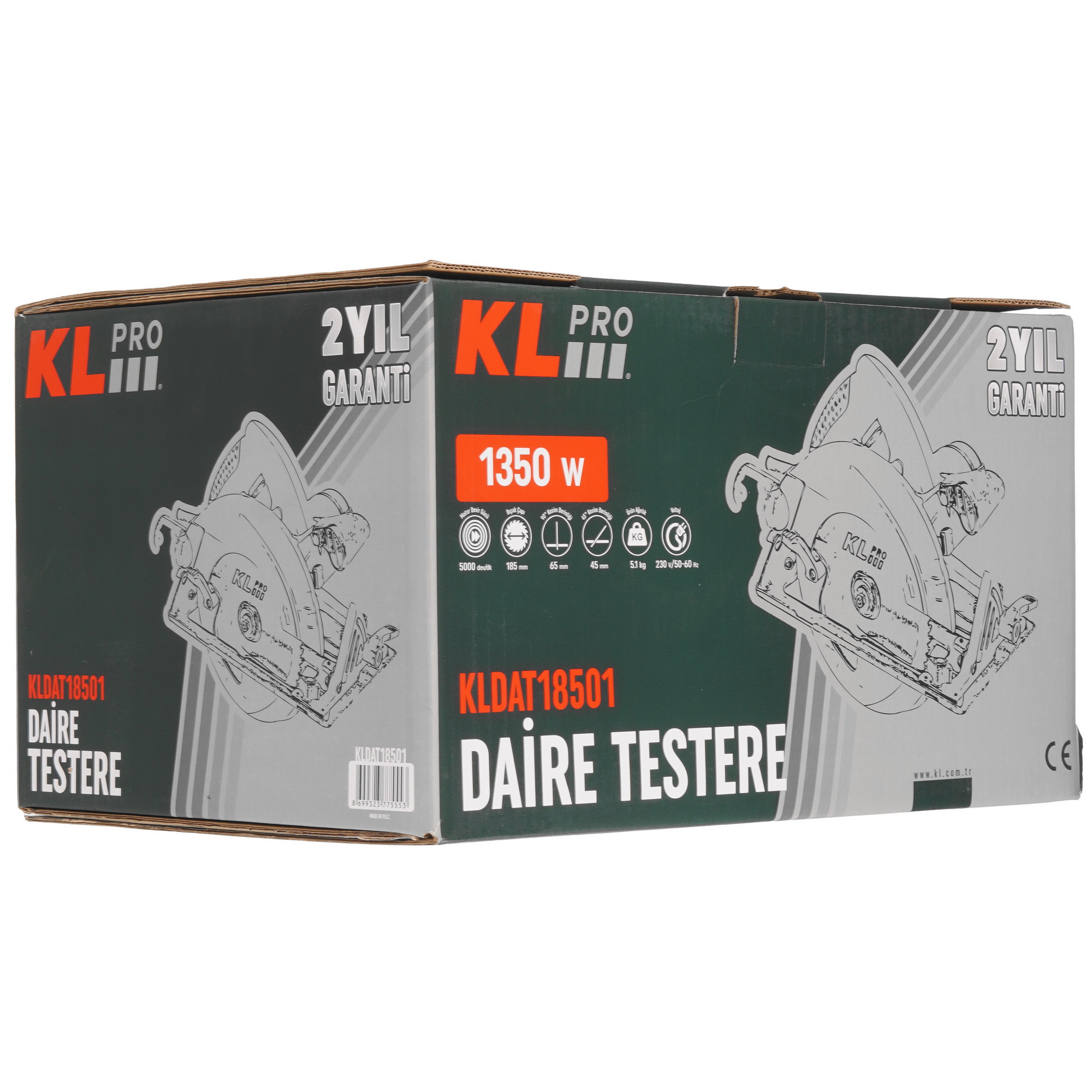 Пила дисковая KLPRO KLDAT18501 9150404 STDN-0109672 - Вид №9