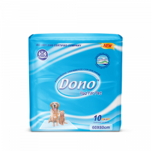 ПР0047522 Одноразовые впитывающие пеленки PET PAD 60x60, 10шт Dono