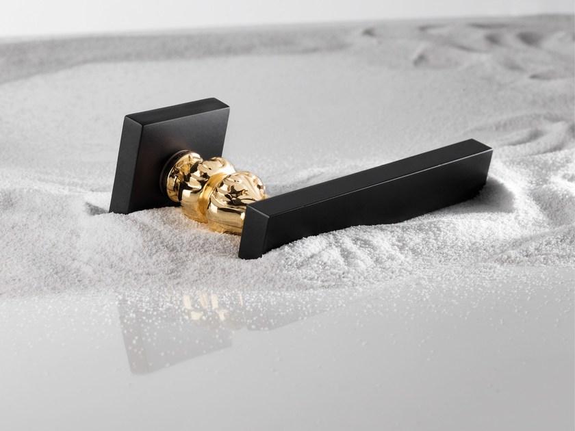 LINEA CALI' Ручка из латуни с накладкой Era sun-id-1431567 - Вид №4