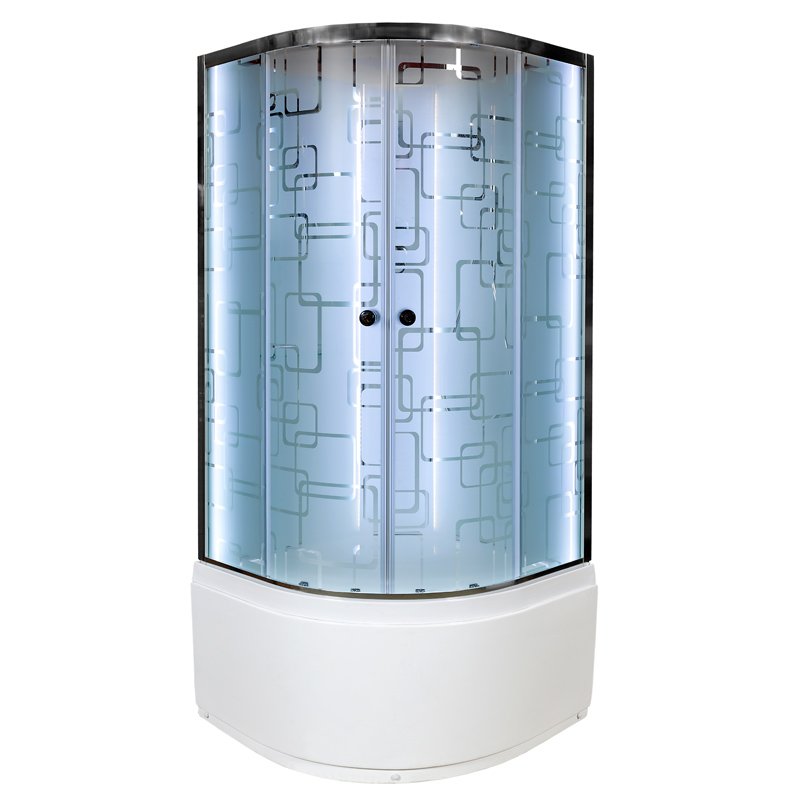 ЕМ2712R с гм. и эл. Душевая кабина DETO Серия ЕМ ЕМ4580 N LED с гм. - Вид №18