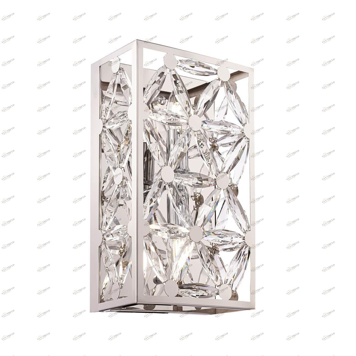 Настенный светильник Maytoni Ledas MOD069WL-02CH MAYTONI LEDAS 00-3890898 Прозрачный;хром 