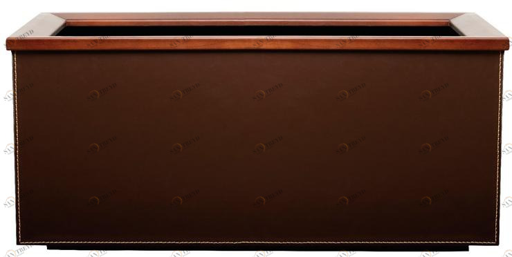 Hobby Flower Прямоугольная подставка для цветов из кожи с автоматическим поливом Cuir sun-id-1486956