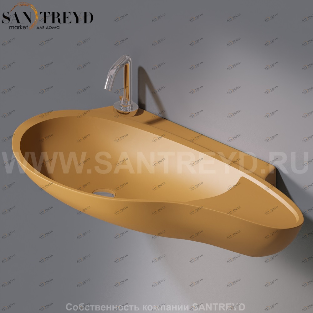 L500T0R1V4.133 Подвесная раковина настенная овальная A. e T. Italia SPOT AeT ITALIA ACCENT