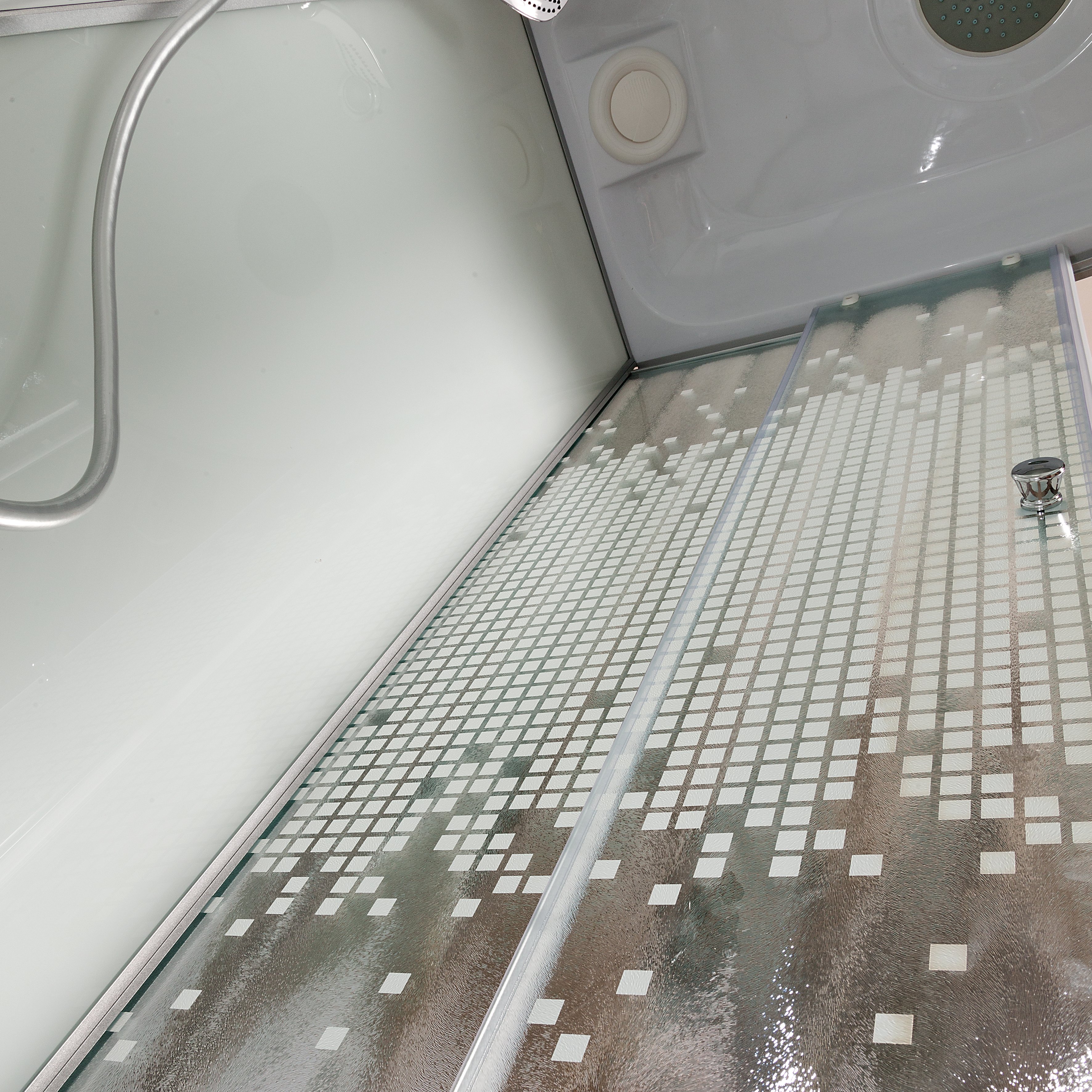 BМ1510 с электрикой BLACK Душевая кабина DETO Серия ВМ L 902 L с электрикой - Вид №18