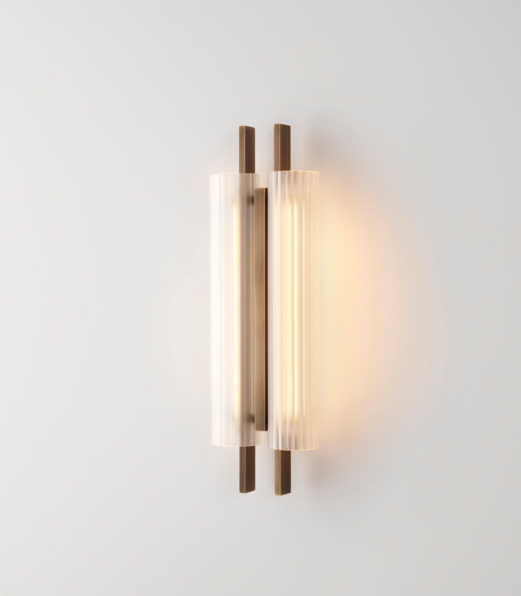 Латунный светодиодный настенный светильник Ross Gardam оборки ARCH-00004327 - Вид №3