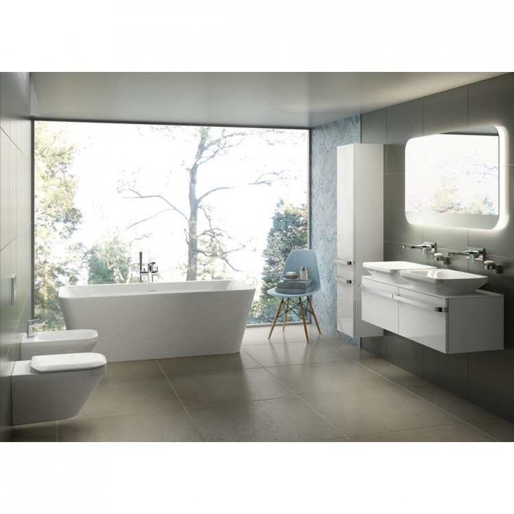 R4361AA Комплект ручек 597x66x30 мм для тумбы и декоративного модуля для раковины Ideal Standard TONIC II - Вид №4