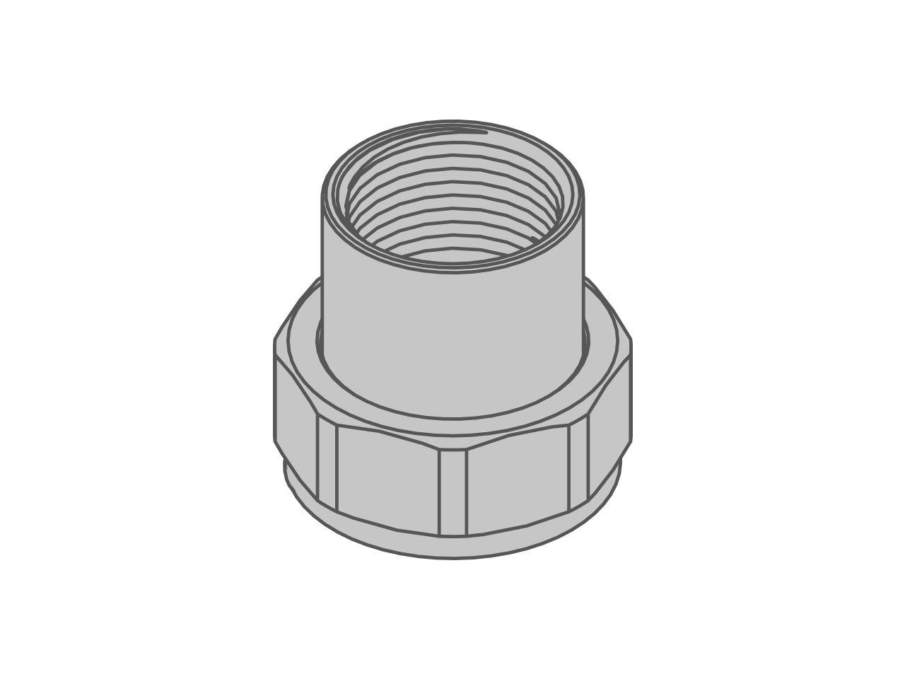 Фитинг RP1” TECO G6 ARCH-00118024 - Вид №1