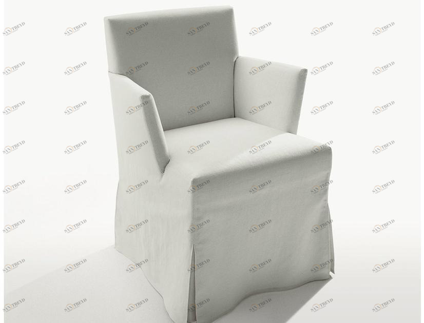 Maxalto Стул с обивкой и подлокотниками Peplo sun-id-1428632