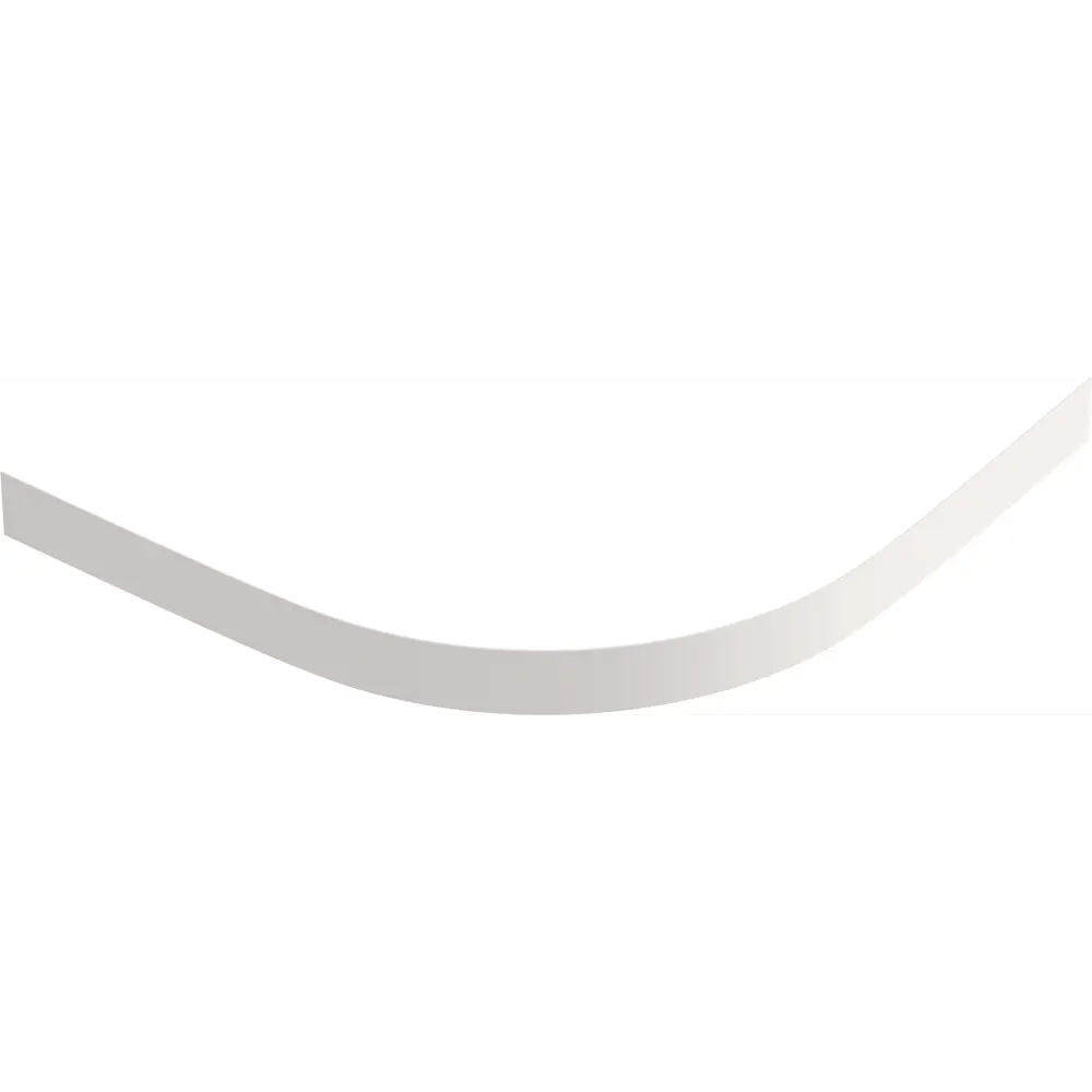 Экран для душевого поддона Marble 1/4 круга 100x100 см цвет белый Santreyd STLM-2062719