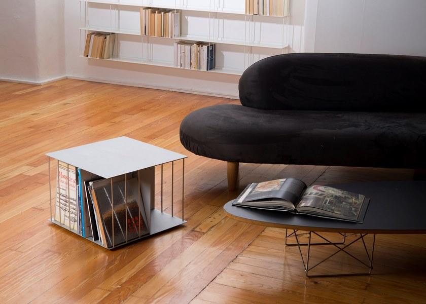 KRIPTONITE Отдельно стоящий вращающийся книжный шкаф из алюминия sun-id-1389768 - Вид №6