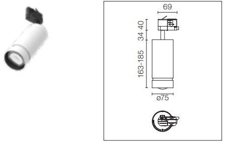 Flos Встраиваемое светодиодное освещение трека Architectural collection - sistemi sun-id-1435550 - Вид №10