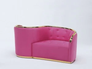 BD Barcelona Design Изогнутый диван из ткани