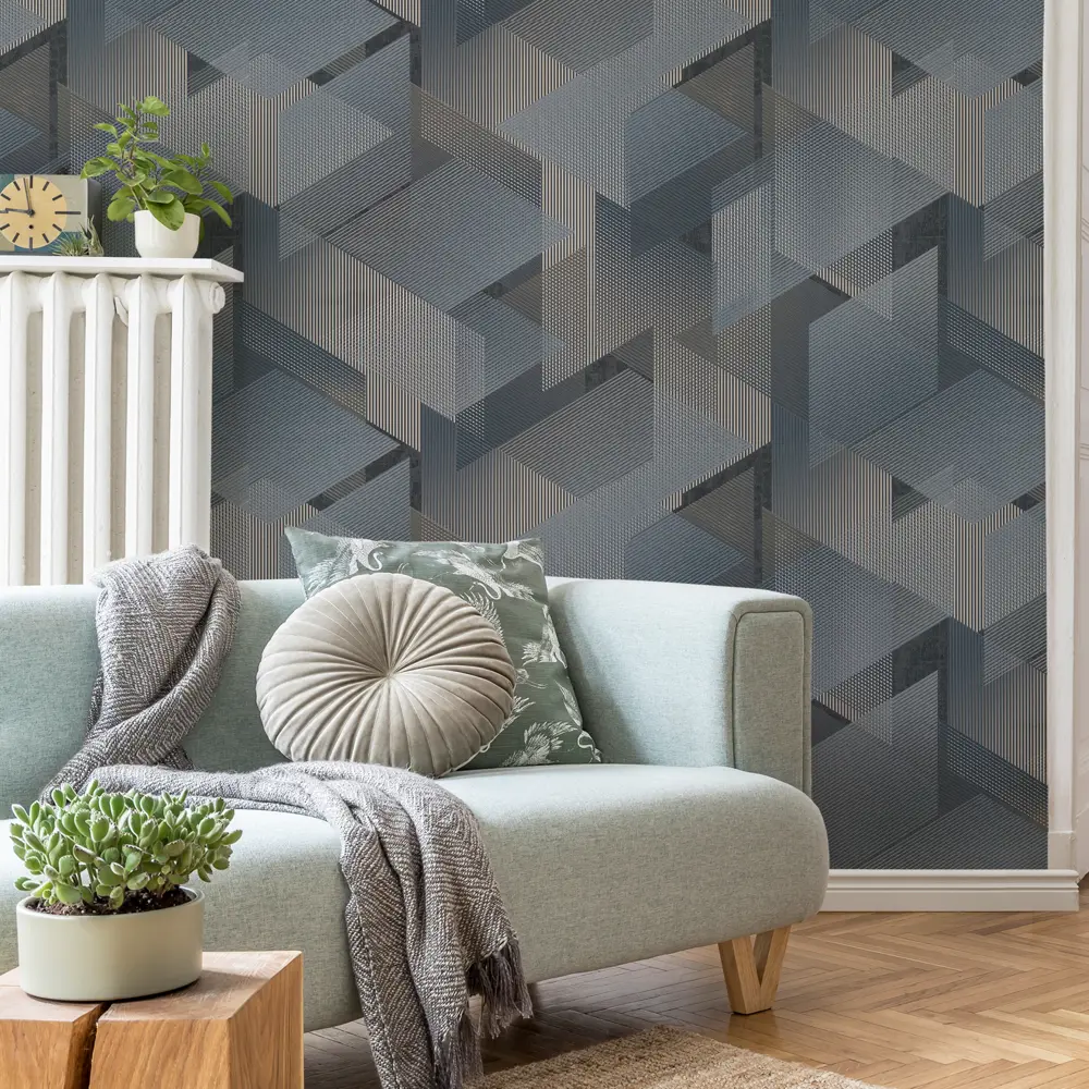 Обои флизелиновые Walldecor Малевич графитовые 1.06 м 75222-42 89361482 STLM-2145703 - Вид №2