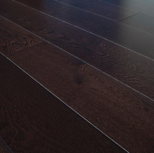 Массивная доска Magestik floor С покрытием Шоколад (300-1800)x125x18мм Дуб (Гладкая) 300-1800х125 мм MGK Magestic floor 2600300226 - Вид №7
