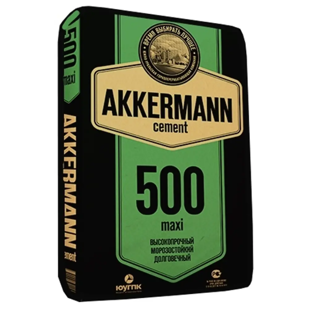 Цемент Akkermann M500 ЦЕМ II В-Ш 42.5 Н 50 кг STLM-2134591
