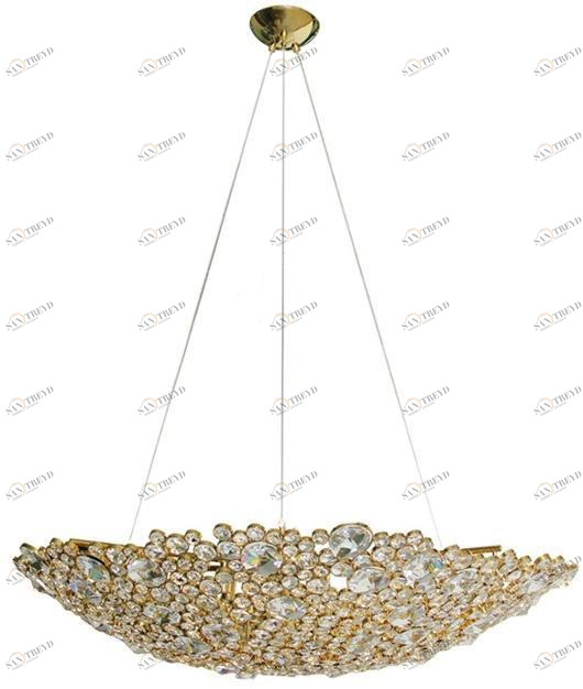 KOKET Подвесной светильник прямого и отраженного света из латуни Eternity sun-id-1378502