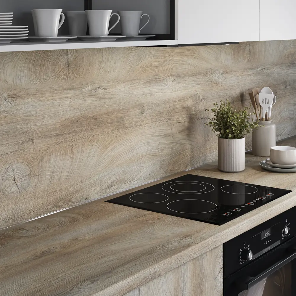 Столешница кухонная Slotex Зея 300x60x3.8 см ДСП цвет серый 89365104 STLM-2066643 DELINIA - Вид №6