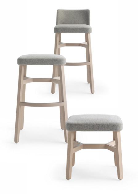 Billiani Табурет из ткани Croissant sun-id-1492223 - Вид №1