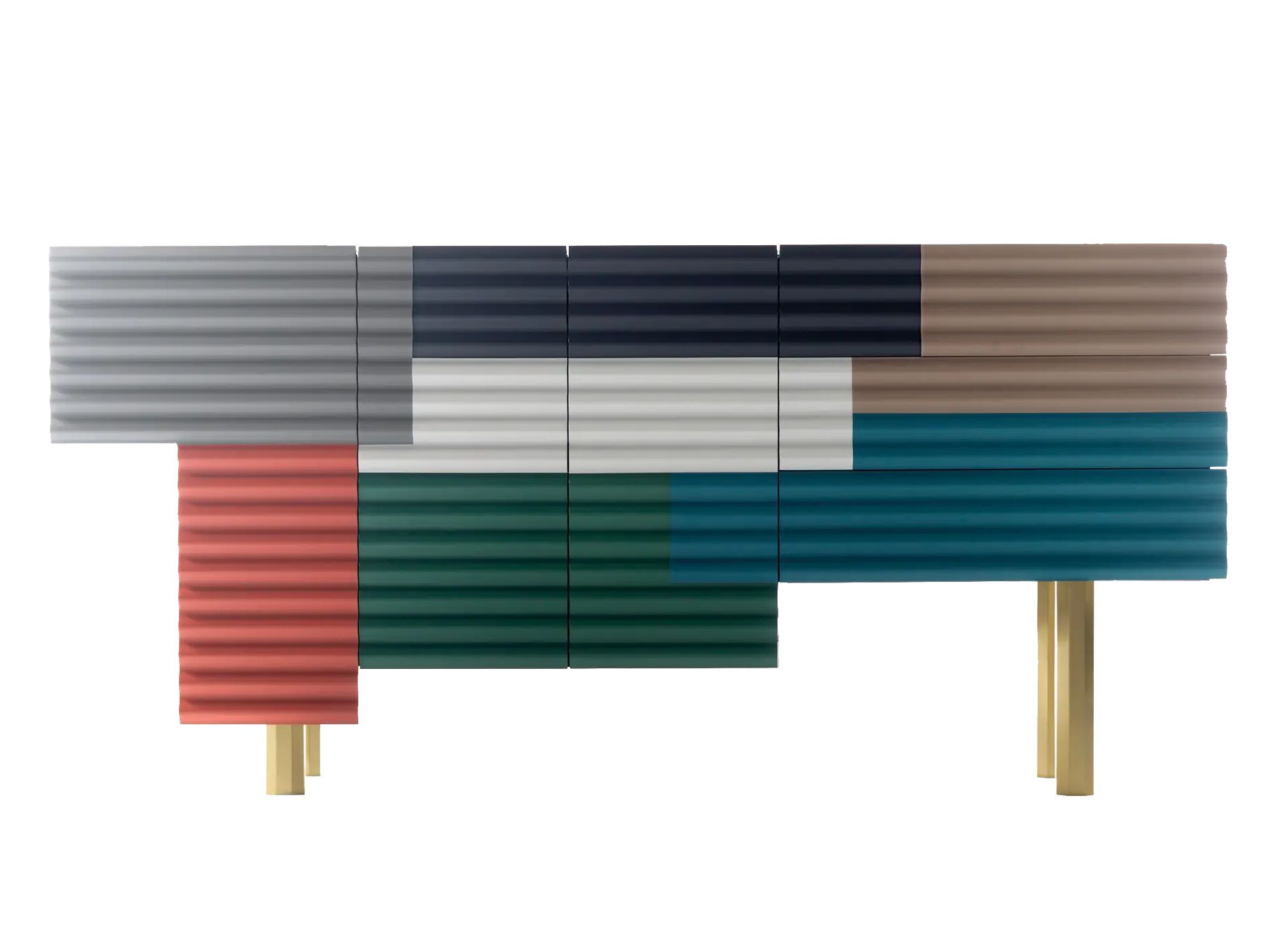 Шкаф с ящиками BD Barcelona SHANTY ARCH-00040071