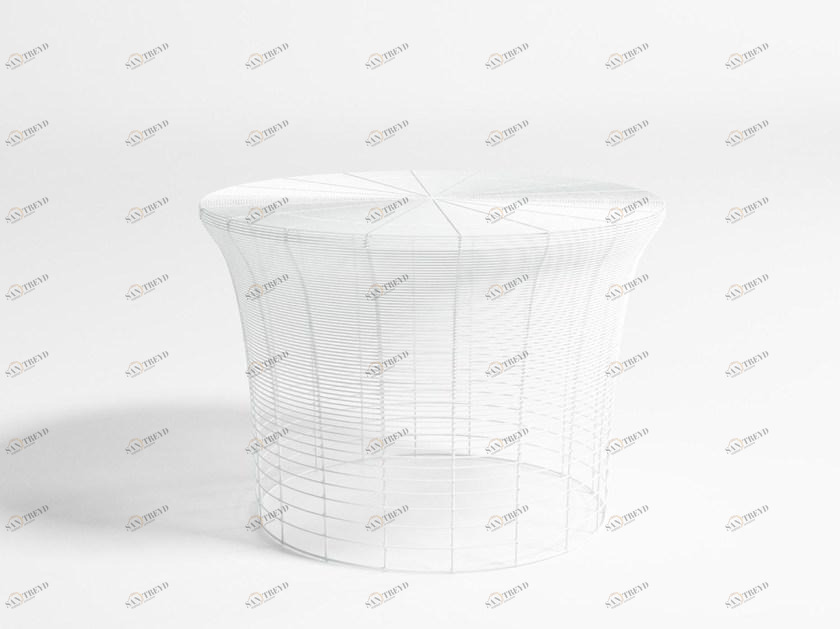 GANDIABLASCO Садовый столик из нержавеющей стали Aram sun-id-1428479