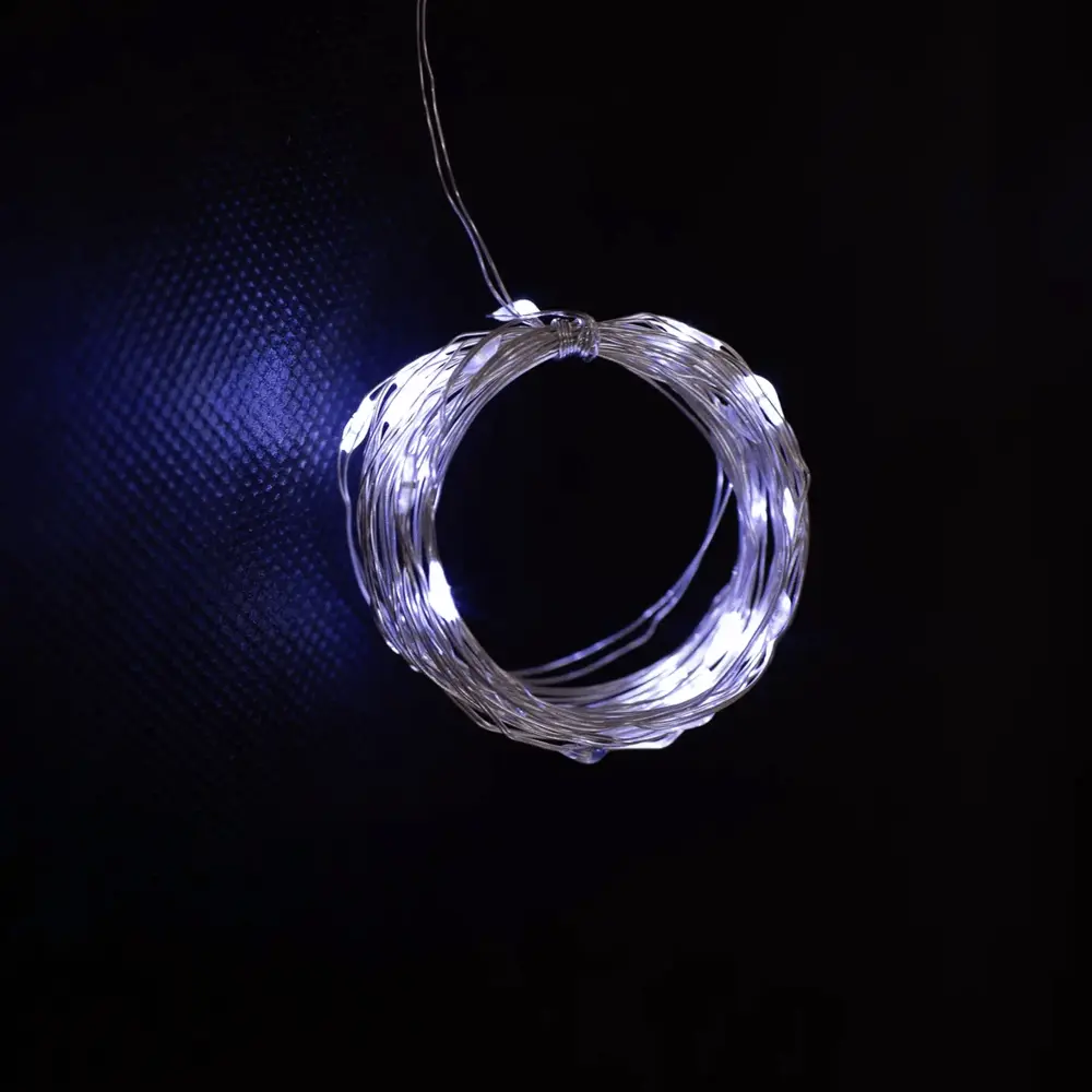 88961524 Электрогирлянда Auralight Утренняя роса 3x3 м 300 ламп холодный белый цвет света 8 режимов работы STLM-1348899  - Вид №8