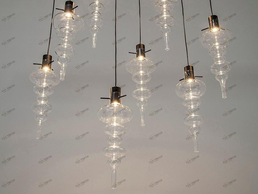 ILFARI Стеклянный подвесной светильник прямого света в современном стиле Reflexx 14370