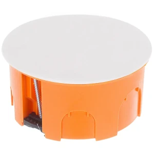 Распределительная коробка скрытая TDM СП D80x40 мм 4 ввода IP20