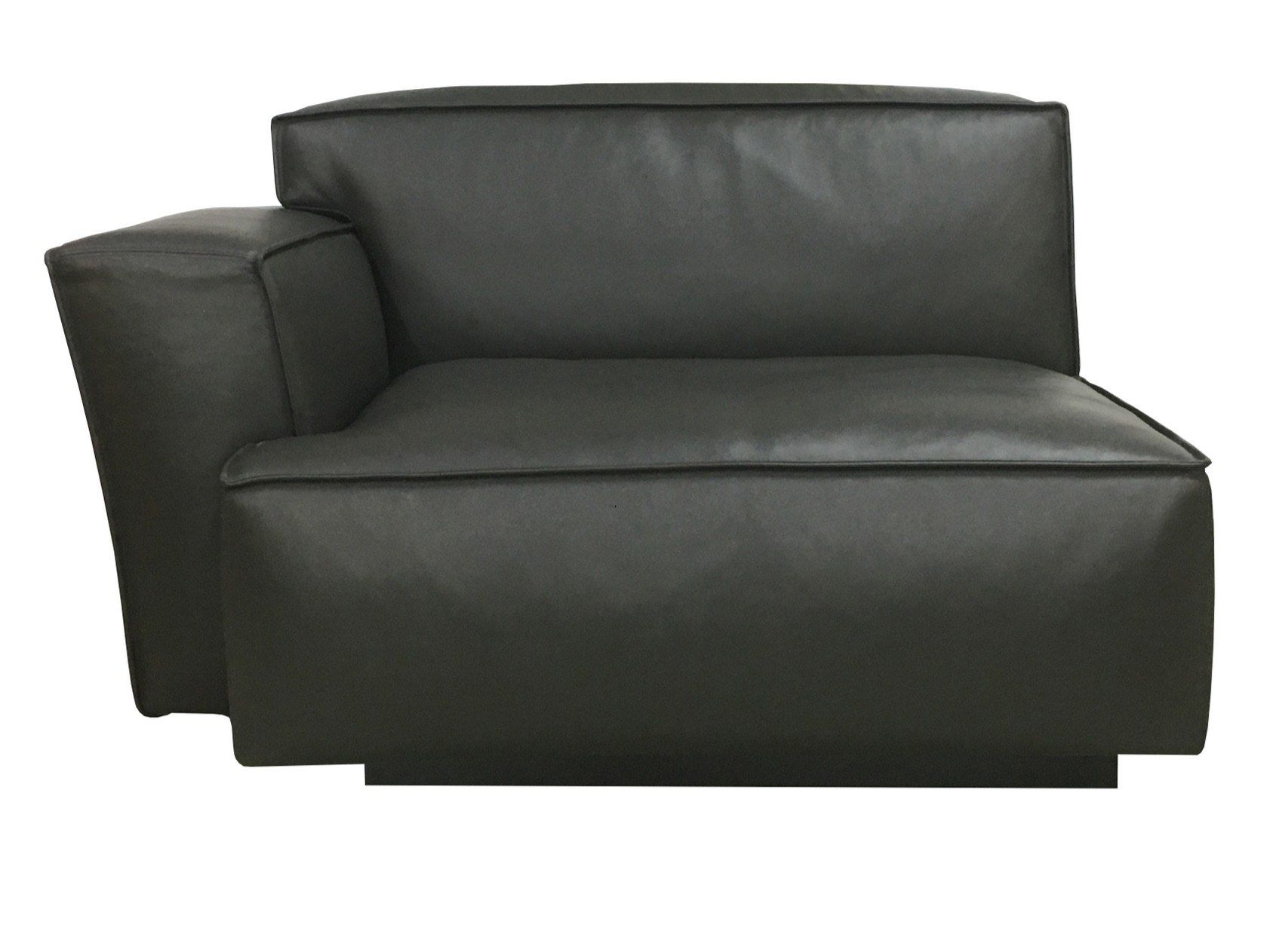 Кожаное угловое кресло с подлокотниками Duvivier Canapés Auguste ARCH-00050203 - Вид №2